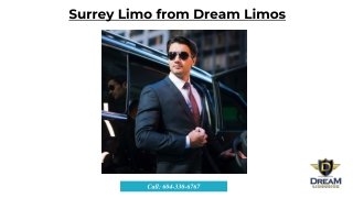 Surrey limo from Dream Limos