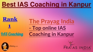 Top IAS Coaching in Kanpur