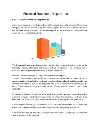 Financial Statement Preparation by ChoksiTax