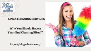 Why You Should Have a Year-End Cleaning Ritual presentation