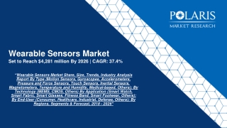 Wearable Sensors Market