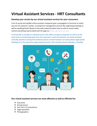 Virtual Assistant Services