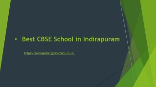 Best CBSE School in Indirapuram