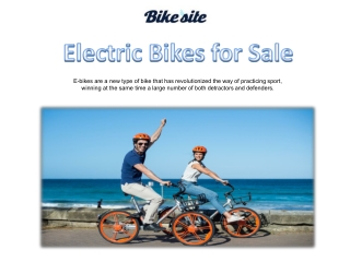 Folding Electric Bike For Sale
