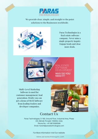 Top Grocery Marketplace Software development company | Paras Technologies