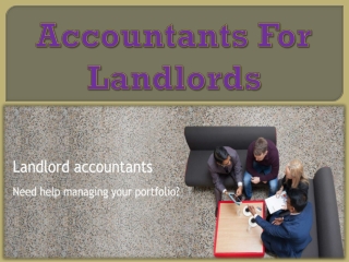 Accountants For Landlords