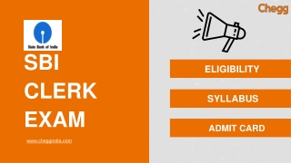 SBI Clerk Exam