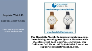 Support@exquisitewatchco.com - ExquisiteWatchco - 877) 314-6884