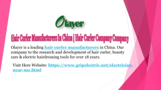 Hair curler company