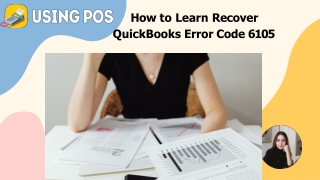 How to Fix QuickBooks Error 6105