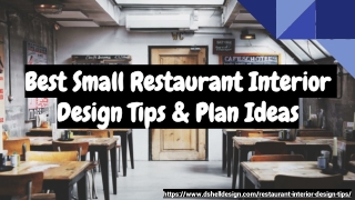 Best Small Restaurant Interior Design Tips & Plan Ideas