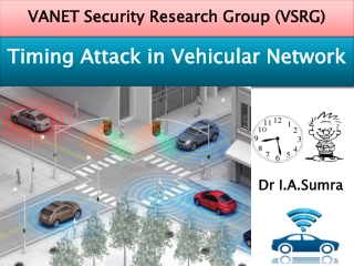 Timing Attack in Vehicular Network