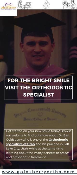 For The Bright Smile Visit The Orthodontic Specialist