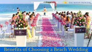 Benefits of Choosing a Beach wedding