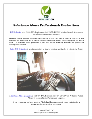 SAP Evaluation-CA