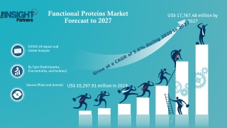 Functional Proteins Market to Grow at a CAGR of 7.2% to 2027