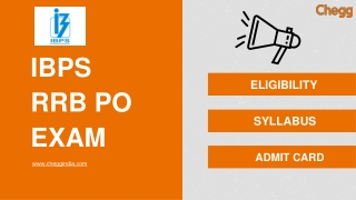 IBPS RRB PO EXAM