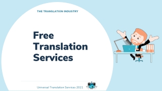 Free Translation Services