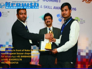 Fire Safety Officer Course in Siwan by Growth Academy with Affordable Charge