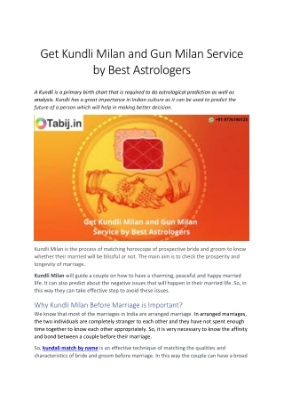 Online Kundli and Gun Milan by Best Astrologers-converted
