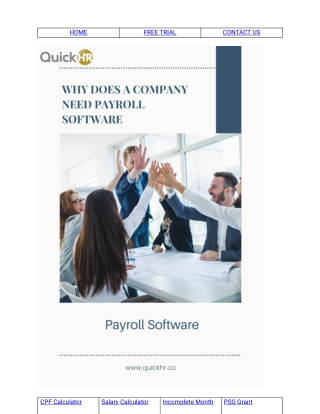 Payroll Software: Why Does A Company Need