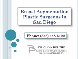 Breast Augmentation Plastic Surgeons in San Diego