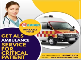 Medivic Ambulance Service in Vasant Vihar & Vasant Kunj, Delhi