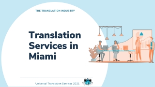 Translation Services in Miami