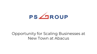 Opportunity for Scaling Businesses at New Town at Abacus (1)