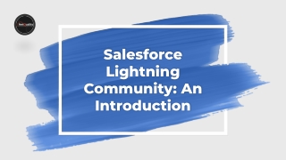 Salesforce Lightning Community