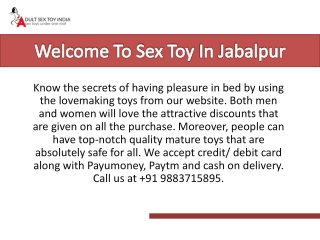 Welcome To Sex Toy In Jabalpur - Adultsextoy