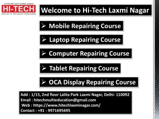 Computer hardware repairing course in Delhi