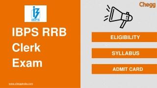 IBPS RRB CLERK EXAM