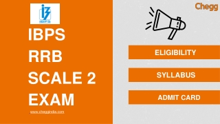 IBPS RRB SCALE 2 EXAM