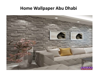 Home Wallpaper Abu Dhabi