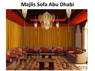 Majlis Sofa Abu Dhabi