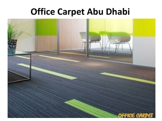 Office Carpet Abu Dhabi