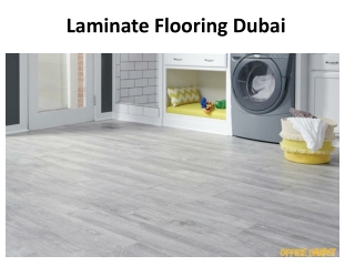 Laminate Flooring Dubai