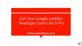 LookML Developer Practice Exam Guide 2021