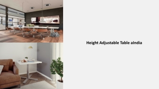 Buying an Adjustable Folding Table