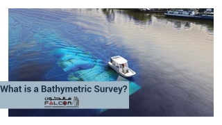 What is a Bathymetric Survey?