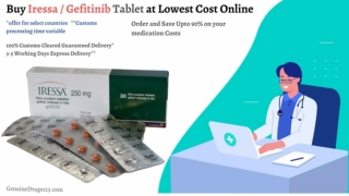 Buy Iressa  Gefitinib 250 Mg Tablet at Lowest Cost Online (1)