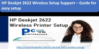 HP Deskjet 2622 Wireless Setup