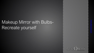 Get premium LED Mirror from Glazonoid