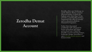 zerodha-demat-account