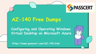 Download 2021 Free Microsoft Azure AZ-140 Real Dumps