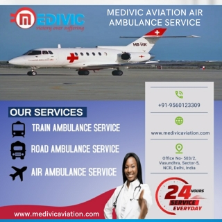 Hire Medivic Air Ambulance Services in Varanasi for Prompt Patient Shifting