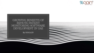 Growing Benefits of Remote Patient Monitoring Software Development