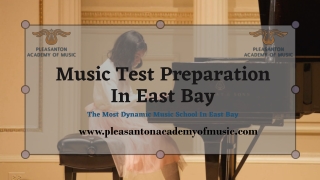 Music Test Preparation In East Bay