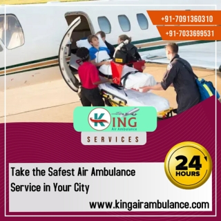 Transfer Your Patient with King Air Ambulance Service in Patna